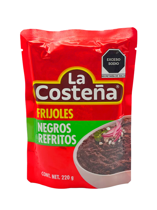 Frijoles Negros Refritos