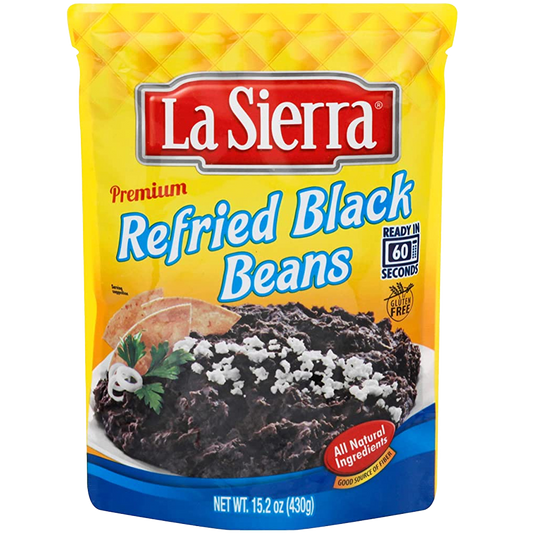 Refried Black Beans Pouch