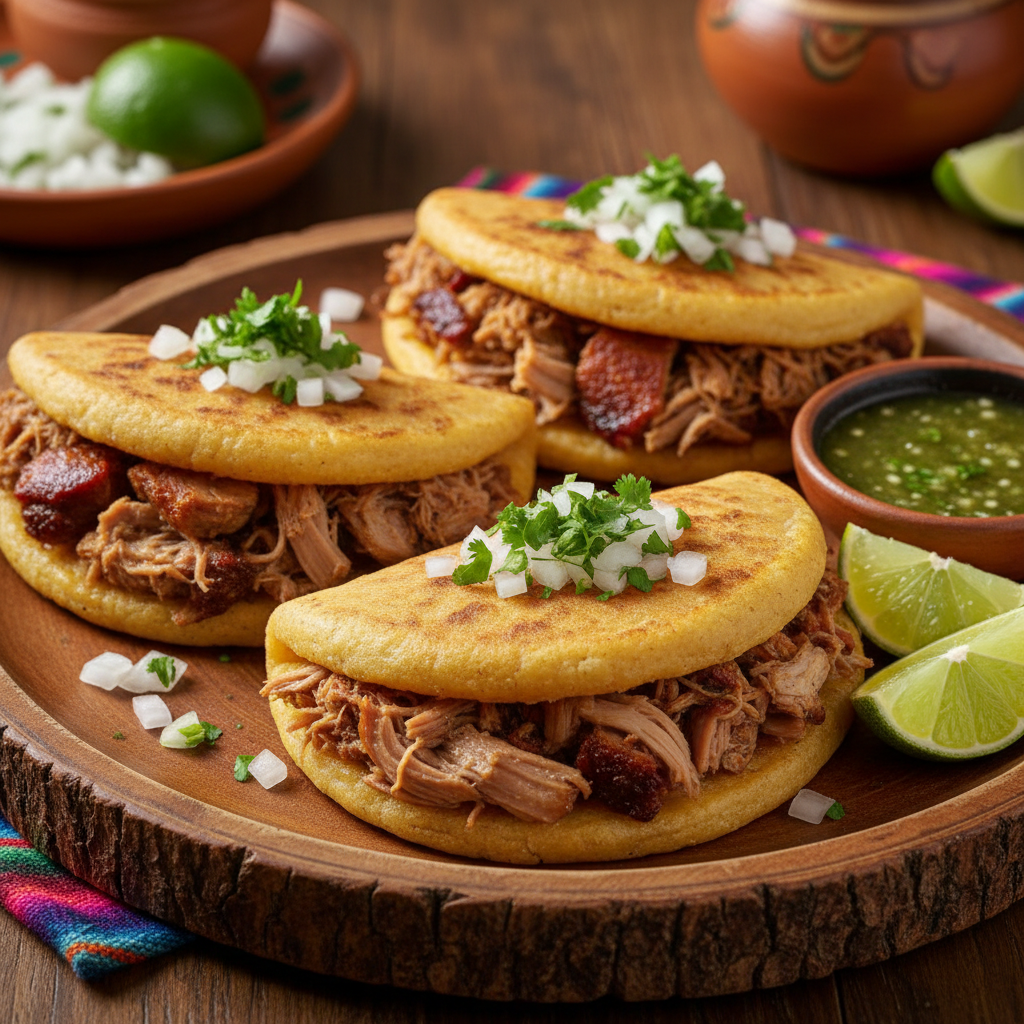 Gorditas de Carnitas