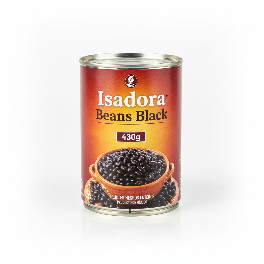 Isadora Beans Black 430g