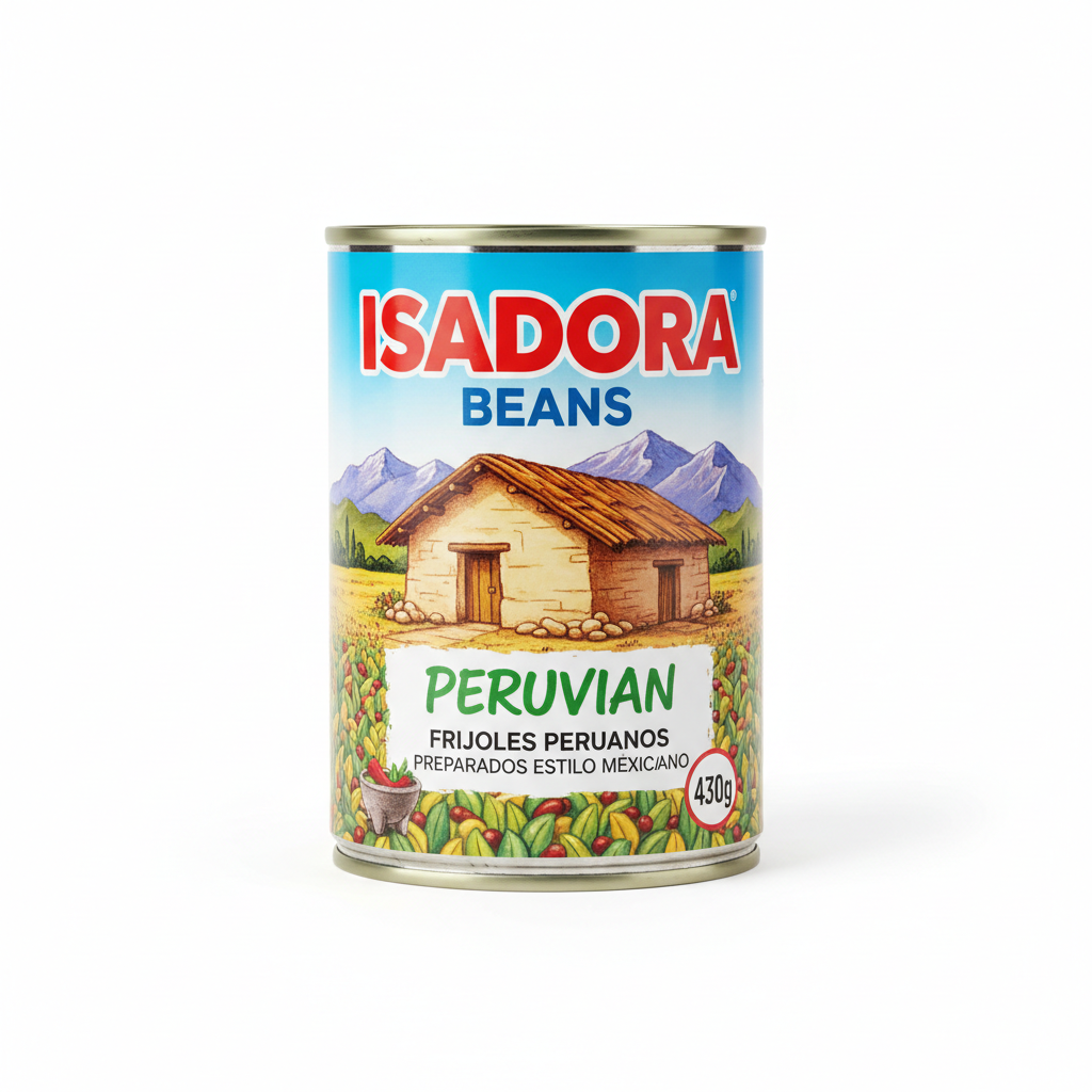 Isadora Beans Peruvian 430g