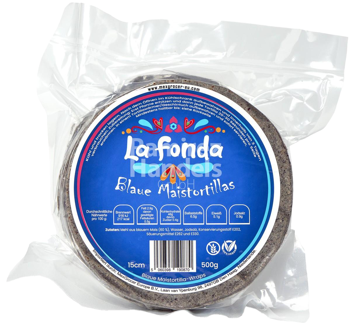La Fonda Tortilla Blue Tradicional